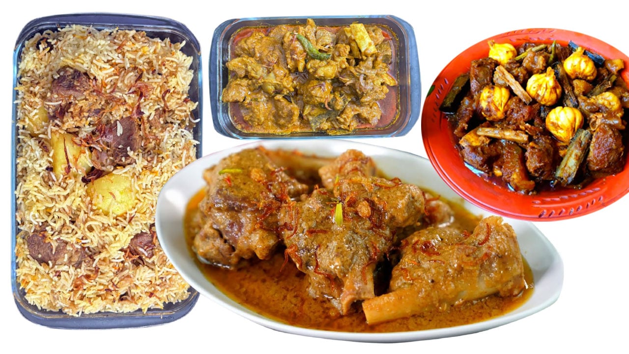 মাংসের মজাদার চার পদ