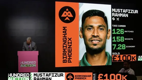 কোটি টাকায় দ্য হানড্রেডে মুস্তাফিজুর রহমান