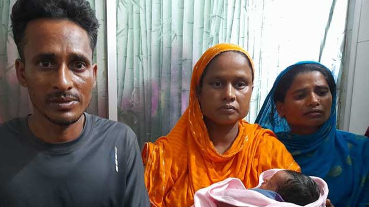 শেরপুরে হাসপাতাল থেকে চুরি হওয়া নবজাতক উদ্ধার
