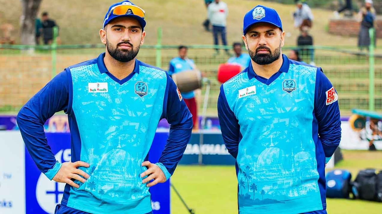 ব্যাটিং ও সংবাদ সম্মেলন সব জায়গায় বাবা-ছেলে জুটি