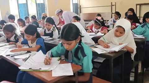 নবীনগরে জাতীয় মেধাবৃত্তি পরীক্ষা অনুষ্ঠিত