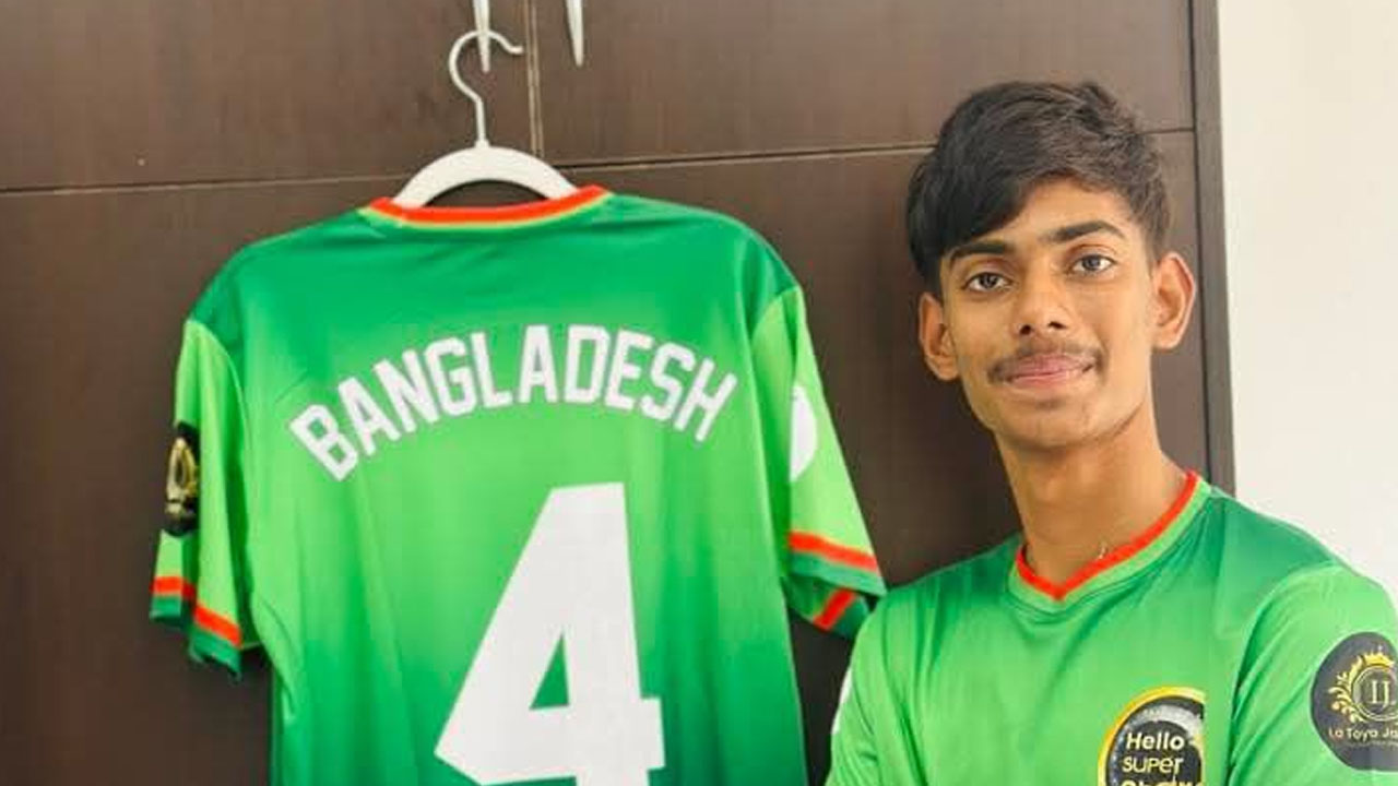 লা লিগার ইয়ুথ ফুটবলে হবিগঞ্জের নাহিদ