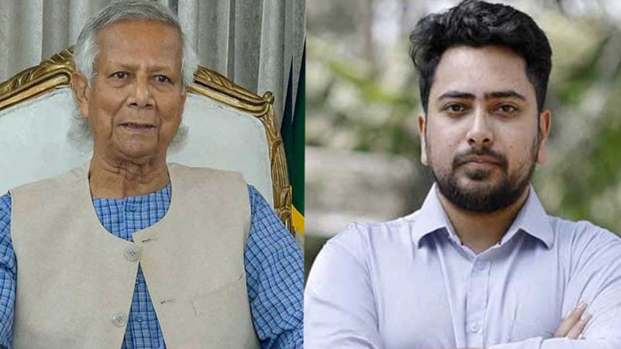 নাহিদ ইসলামকে প্রধান উপদেষ্টার বার্তা