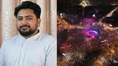 সার্বিয়ায় ছাত্র আন্দোলনের বিজয়, নাহিদ ইসলামের অভিনন্দন