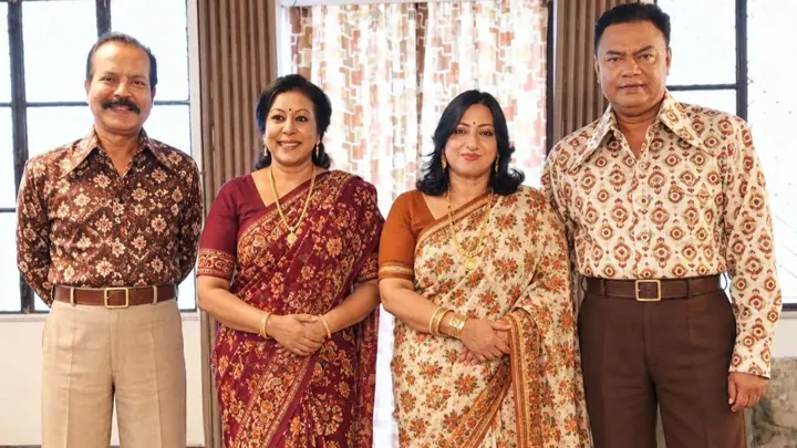 পারিবারিক গল্পের নাটকে সায়েম সামাদ, বড়দা মিঠু, রুমা ও মৌ শিখা