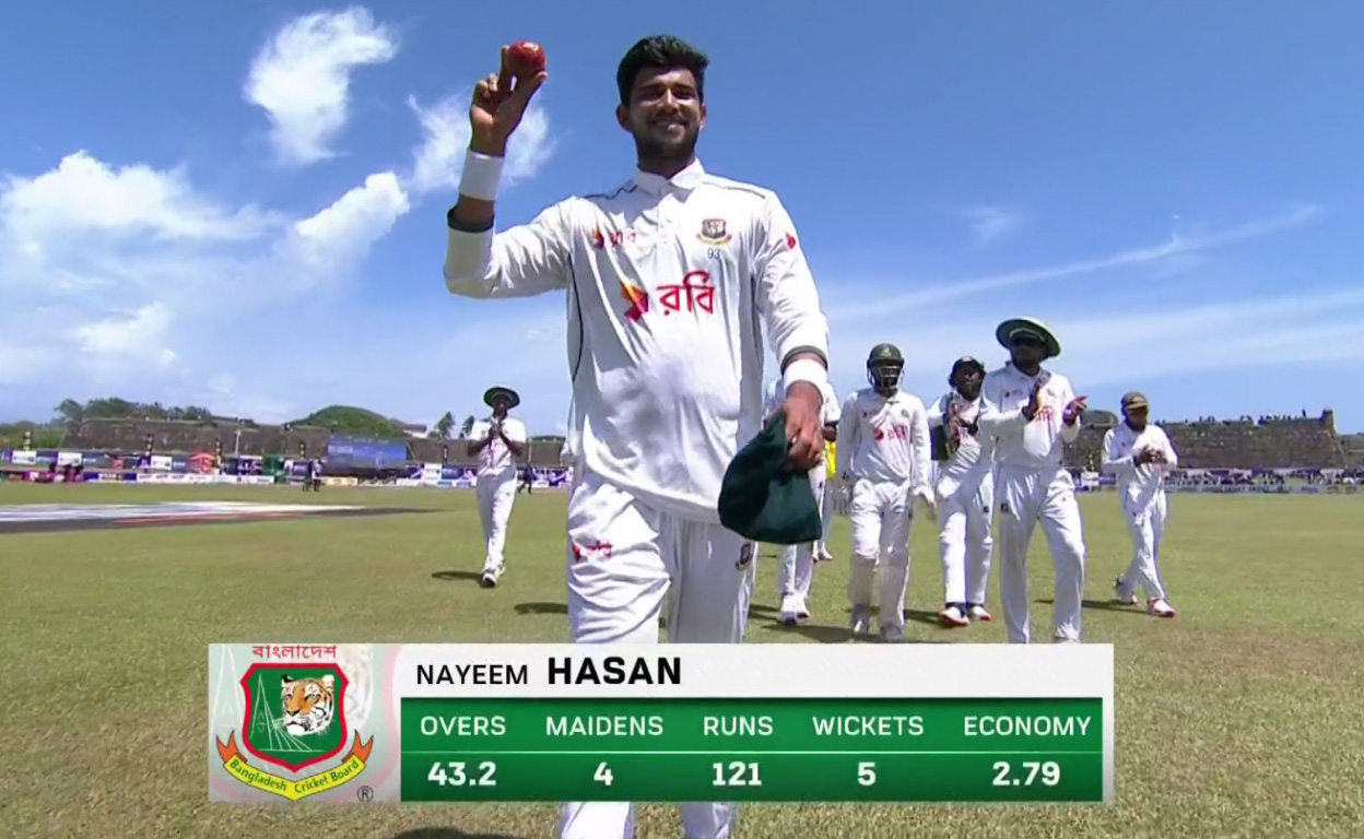 নাঈমে ফাইফার, অলআউট শ্রীলঙ্কা
