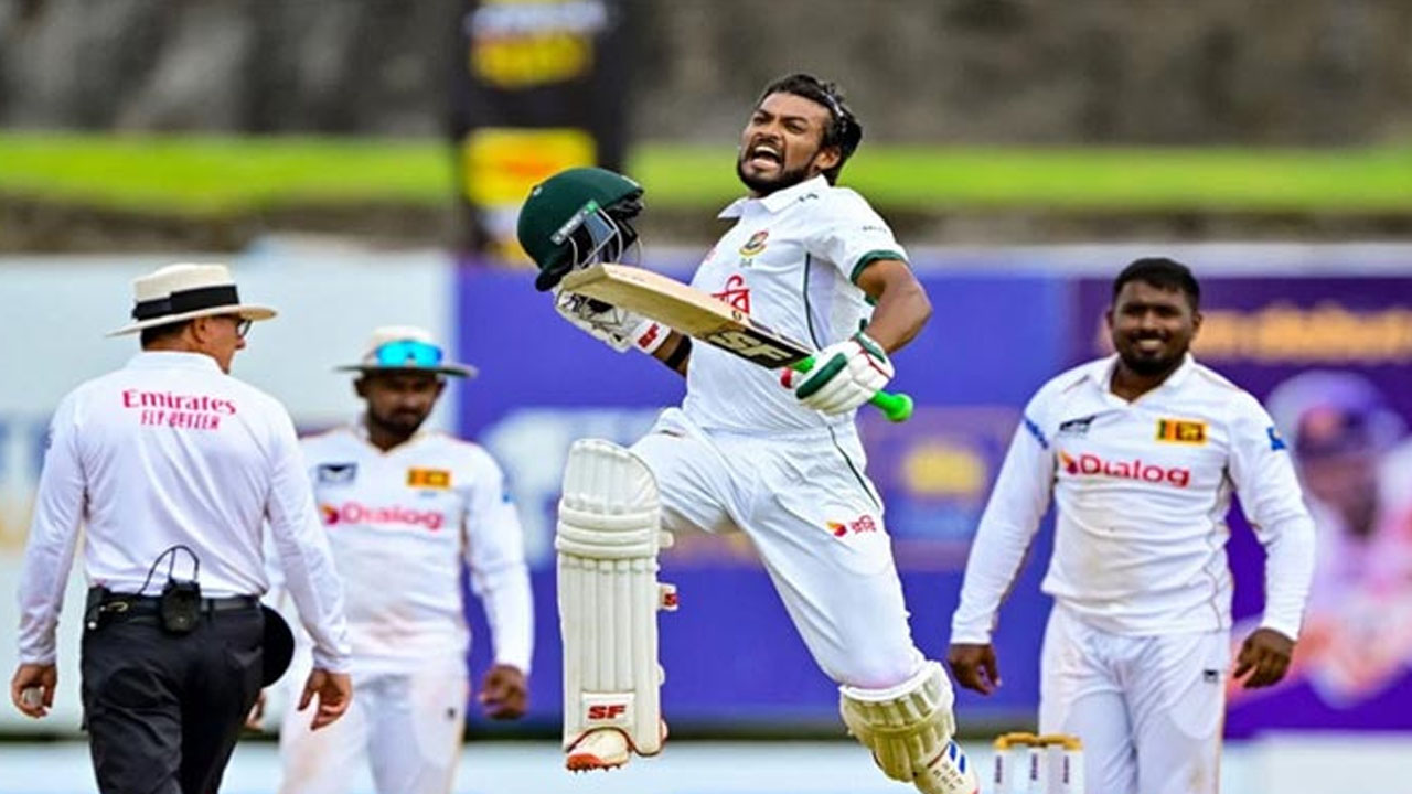 জোড়া সেঞ্চুরির পুরস্কার পেলেন শান্ত