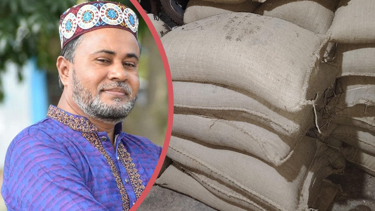 সরকারি চাল জব্দে সেই বিএনপি নেতার বিরুদ্ধে মামলা