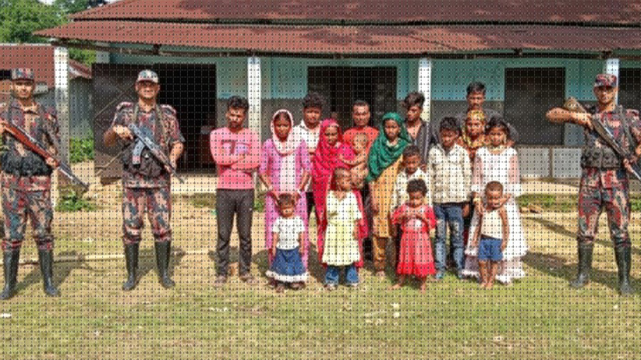 ছাতক সীমান্তে ১৭ বাংলাদেশিকে পুশইন করলো বিএসএফ