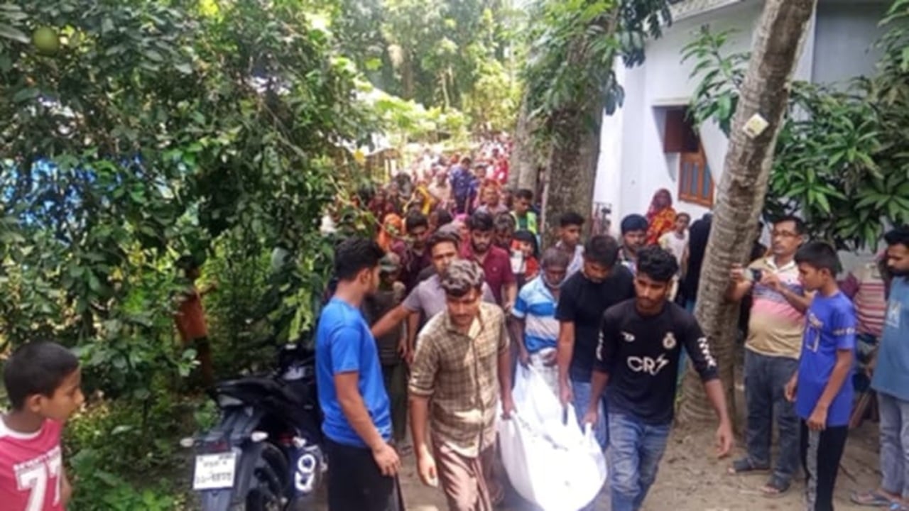 শালিখায় রড দিয়ে আঘাত করে স্ত্রীকে হত্যা, স্বামী পলাতক