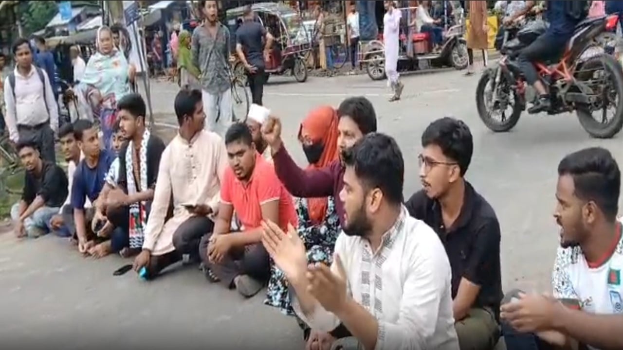 খুলনা-বাগেরহাট মহাসড়ক ব্লকেড, দীর্ঘ যানজট