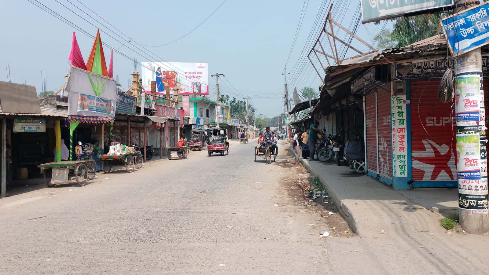 নীলফামারীতে বিএনপির দুই পক্ষের সমাবেশ, ১৪৪ ধারা জারি