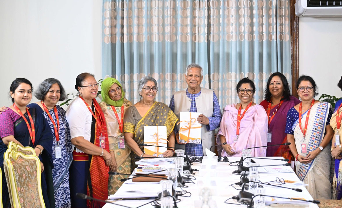 নারী বিষয়ক সংস্কার কমিশনের সুপারিশ বাস্তবায়নে প্রধান উপদেষ্টার তাগিদ