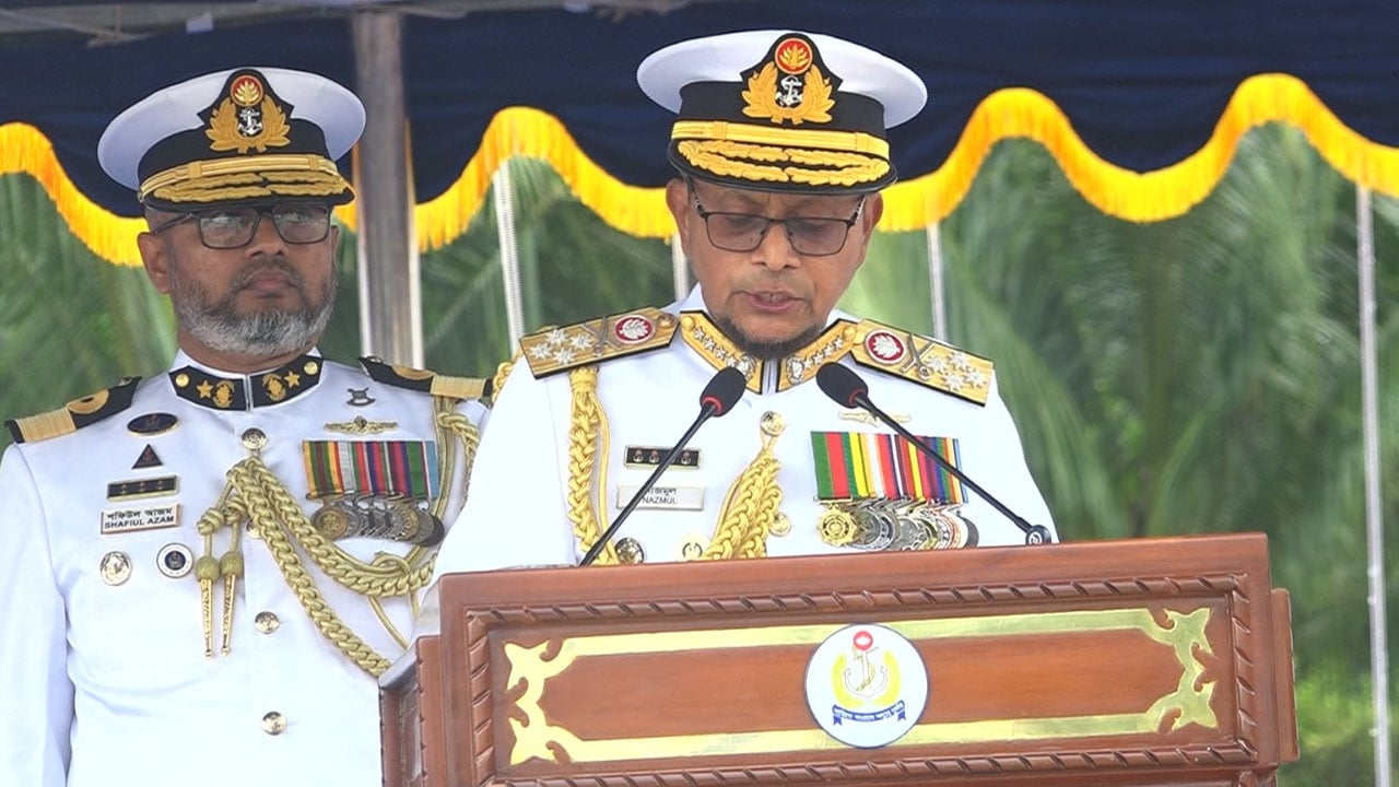 দেশের ভাবমূর্তি বৃদ্ধিতে নৌবাহিনী কাজ করে যাচ্ছে: নৌবাহিনী প্রধান