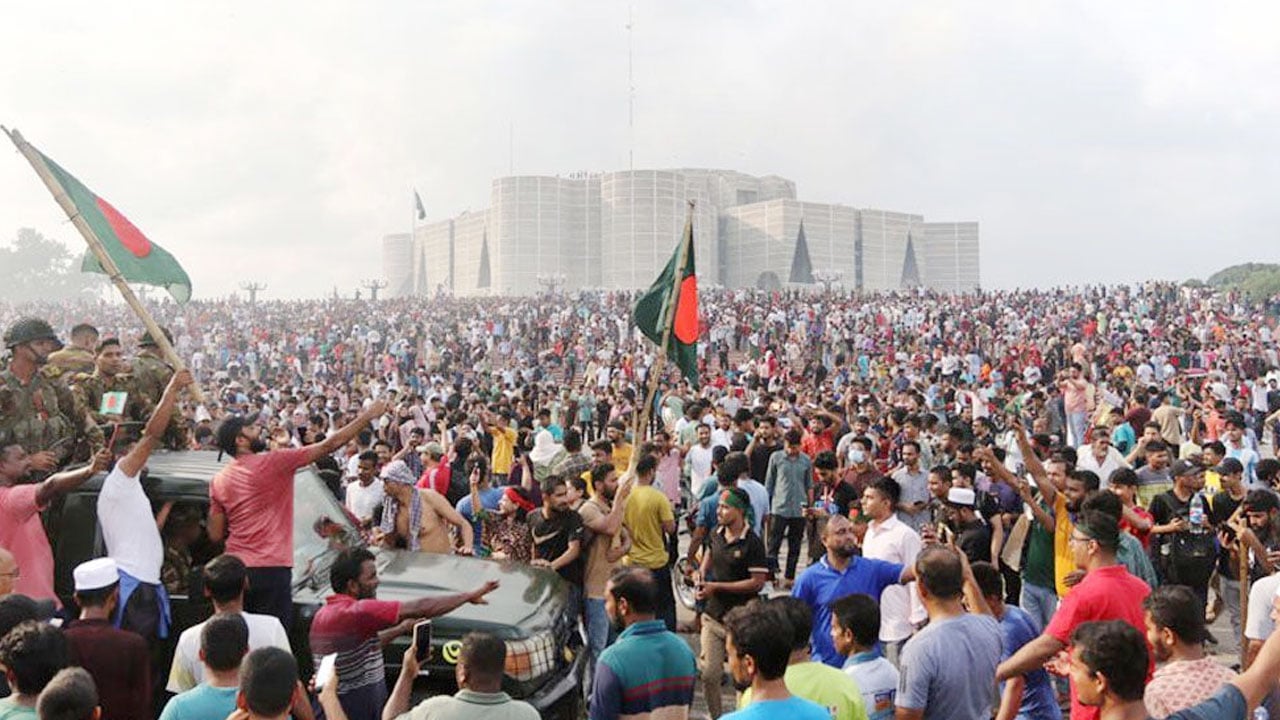 ন্যায়ভিত্তিক রাষ্ট্র প্রতিষ্ঠার অঙ্গীকার