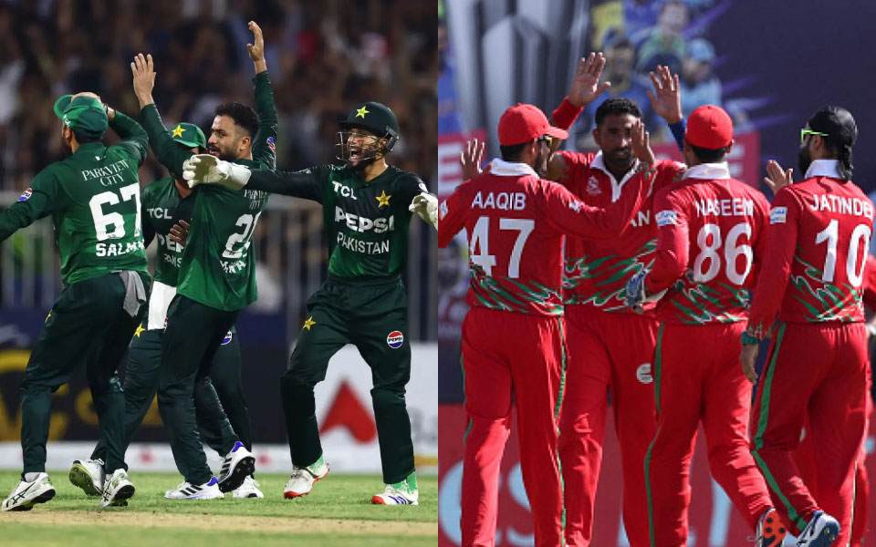 প্রথমবার ওমানের মুখোমুখি পাকিস্তান