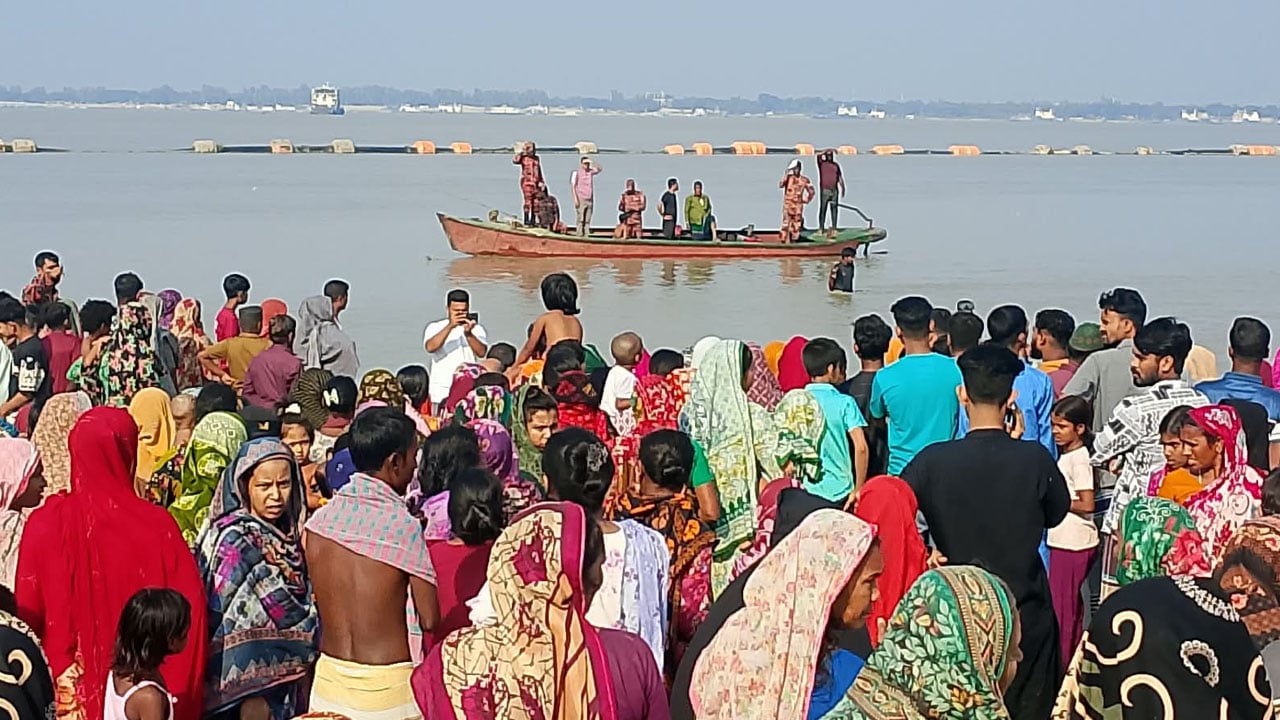 গোয়ালন্দে পদ্মায় গোসল করতে নেমে শিশু নিখোঁজ