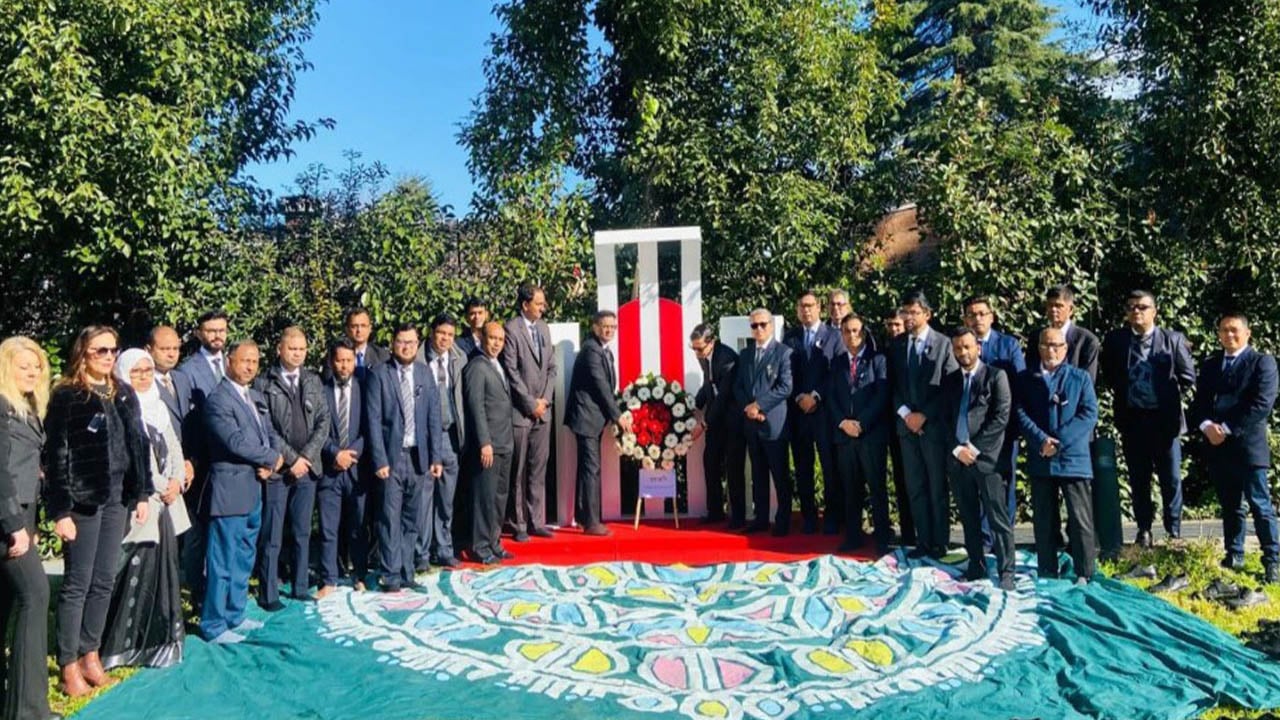 ইতালিতে বাংলাদেশ দূতাবাসে আন্তর্জাতিক মাতৃভাষা দিবস উদযাপিত