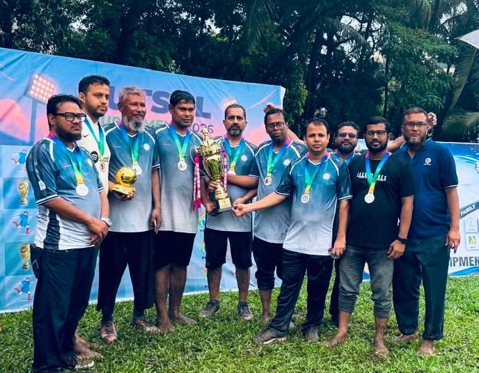 ইন্টার-কোম্পানি ফ্রেন্ডলি ফুটসাল টুর্নামেন্ট সম্পন্ন