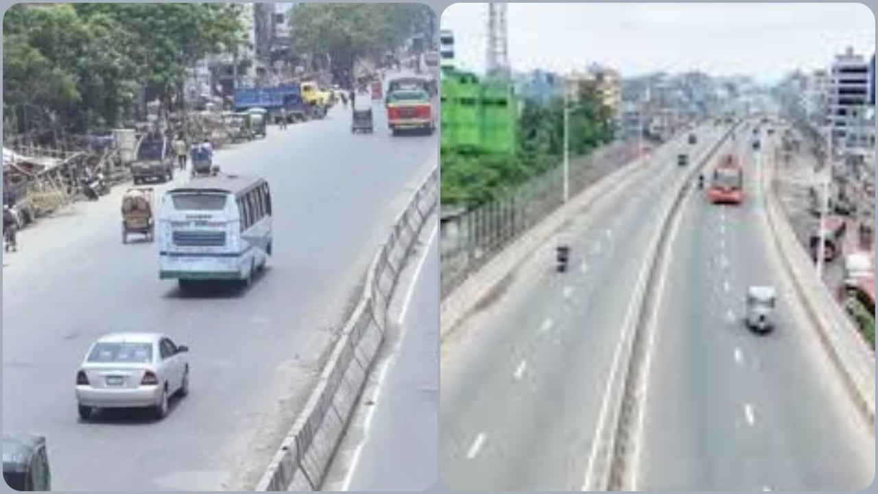 ফাঁকা রাজধানীতে যান চলাচল কম, মোড়ে মোড়ে কড়া তল্লাশি