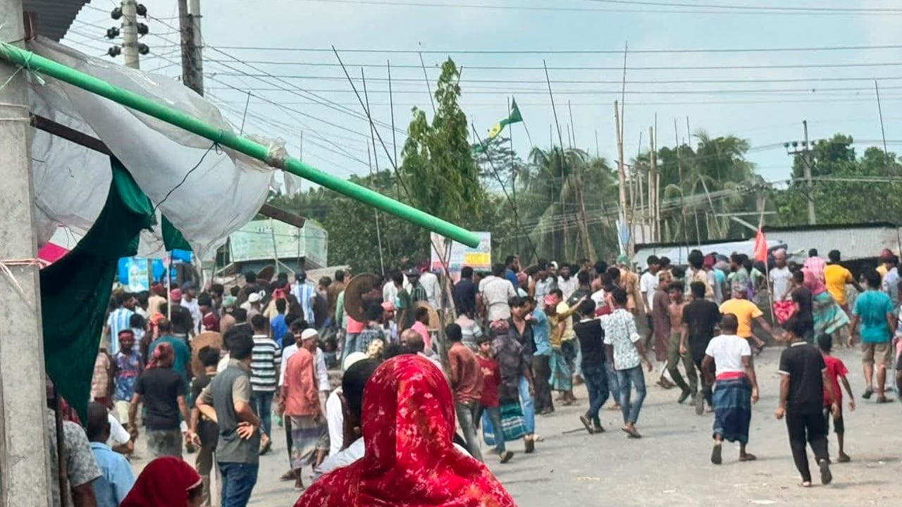 ভাঙ্গায় মাদক বিরোধী সমাবেশকে কেন্দ্র করে সংঘর্ষ, আহত ২৫
