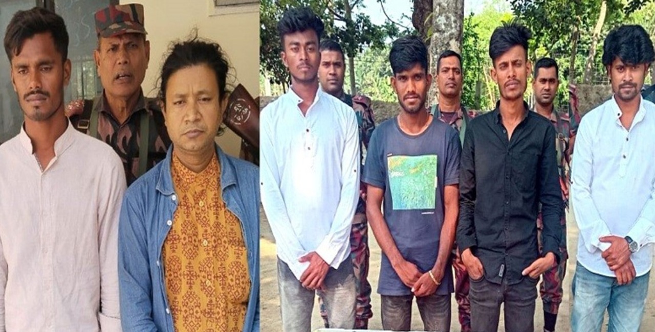 মহেশপুর সীমান্তে নারী-শিশুসহ ১৫ বাংলাদেশি আটক