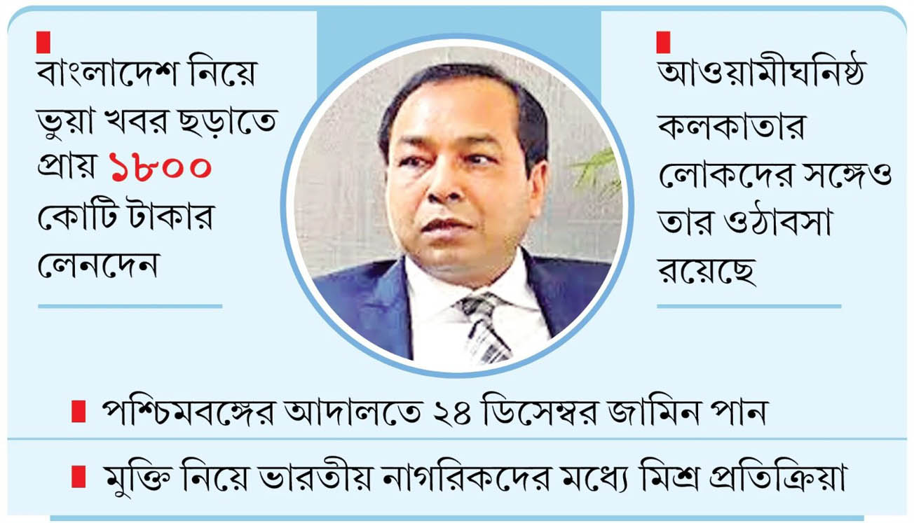 পাচারের টাকায় ভারতে বসে বাংলাদেশবিরোধী প্রচার