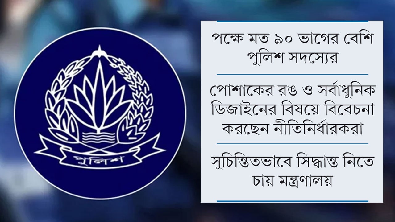 আওয়ামী আমলের পুরোনো পোশাকে ফিরতে চায় পুলিশ