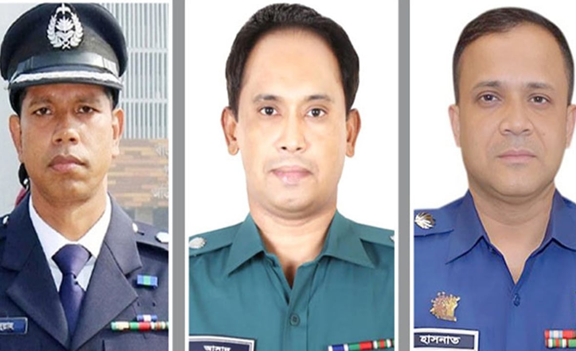 বিতর্কিত অতিরিক্ত ডিআইজি ও দুই এসপি বরখাস্ত