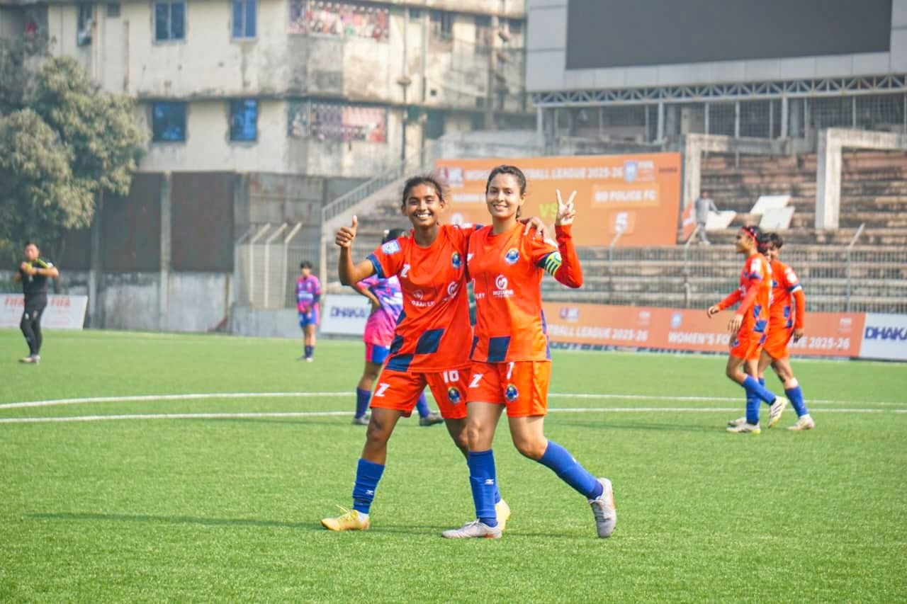 নারী লিগে পুলিশের গোলবন্যা