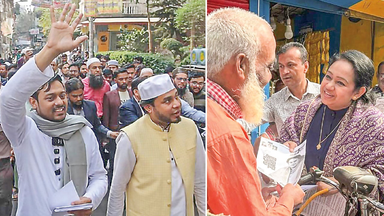 রাজধানীতে প্রার্থীদের প্রতিশ্রুতির বন্যা