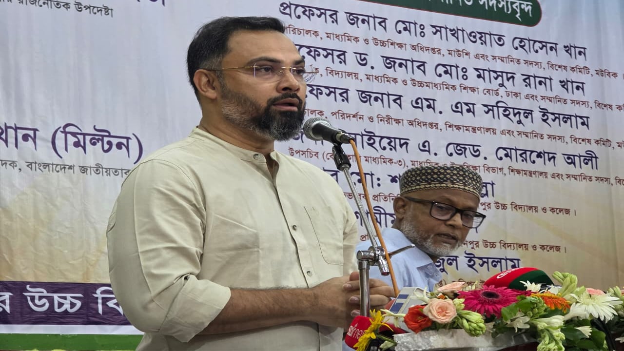 প্রতিটি ক্লাসে পাঁচ মিনিট নৈতিক শিক্ষা দিন, শিক্ষকদের প্রতি প্রতিমন্ত্রীর আহ্বান