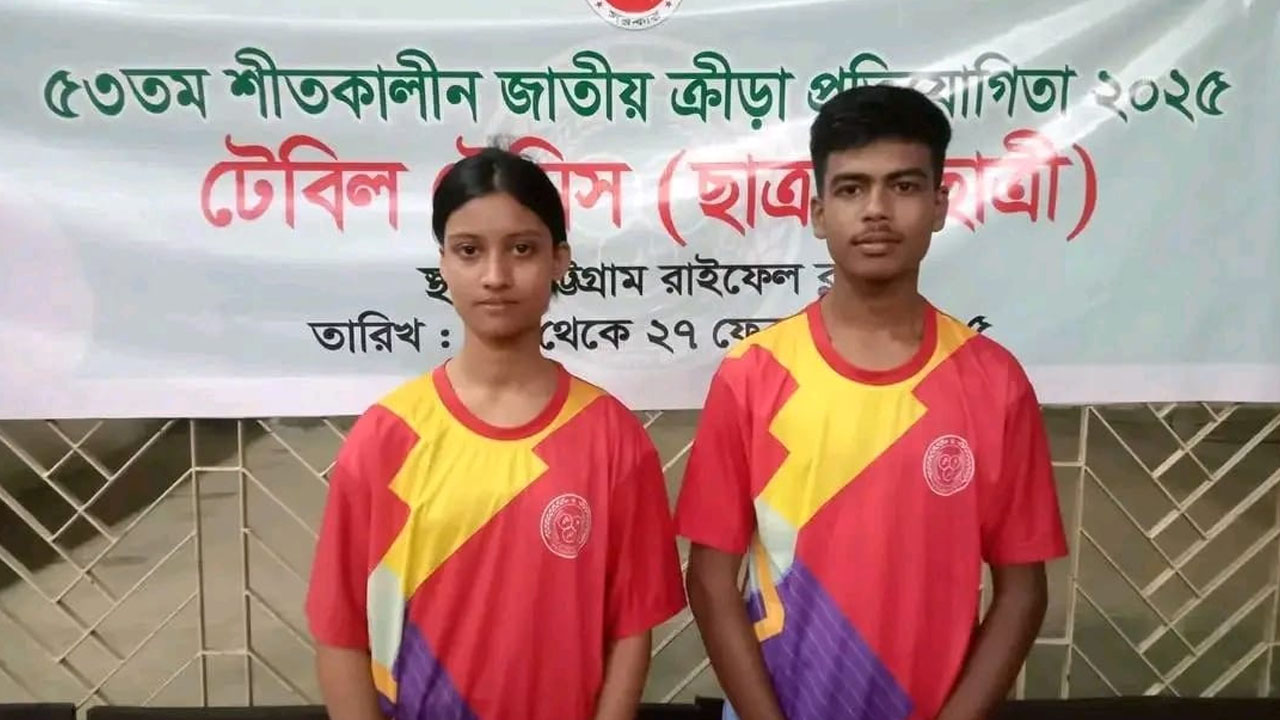 চ্যাম্পিয়ন রাজশাহীর রাব্বি এবং বুলবুলি