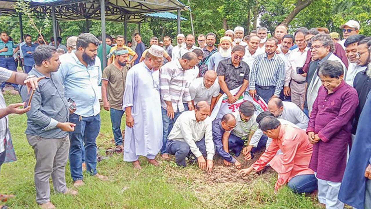 জাতীয়তাবাদী পেশাজীবী দল এক কোটি চারা রোপণ করবে