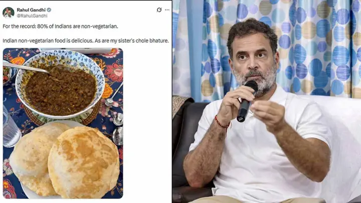 ‘৮০ শতাংশ ভারতীয় আমিষভোজী’—ব্রিকসের নিরামিষ মেনু নিয়ে রাহুলের খোঁচা