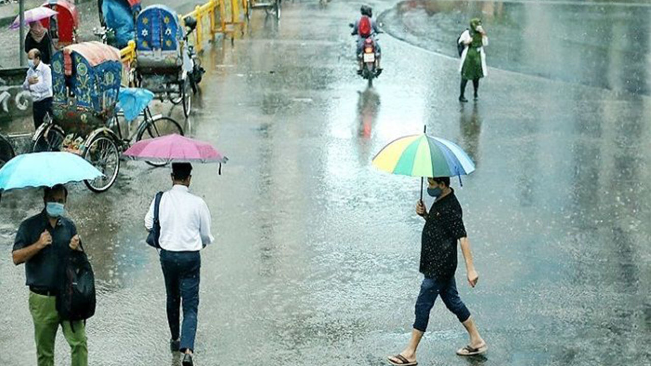 ১১ জুলাই পর্যন্ত বৃষ্টি থাকবে, কক্সবাজারে সর্বোচ্চ ১৬৯ মি.মি.