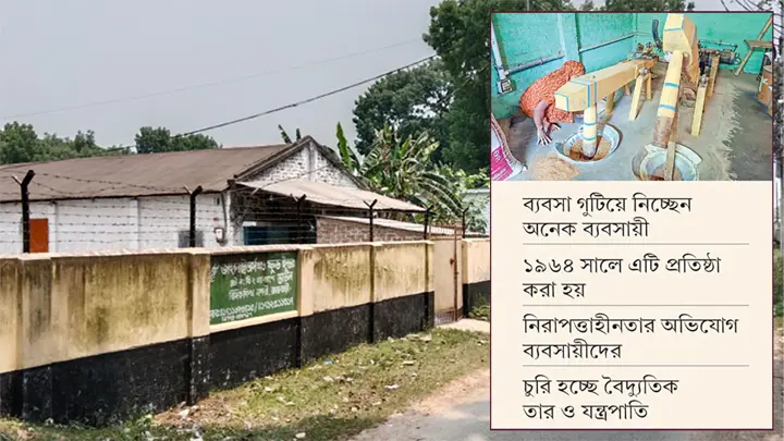 রাজবাড়ীর বিসিক শিল্পনগরী ধুঁকছে উদ্যোক্তা সংকটে