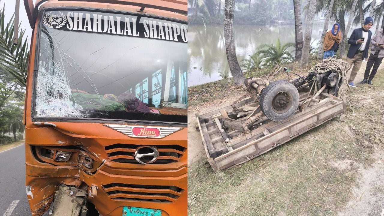 বাগেরহাটে সড়ক দুর্ঘটনায় নিহত ১