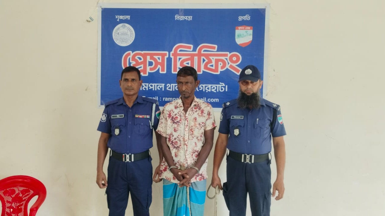 রামপাল বাসস্ট্যান্ডে যুবক হত্যা মামলায় এক আসামি গ্রেপ্তার
