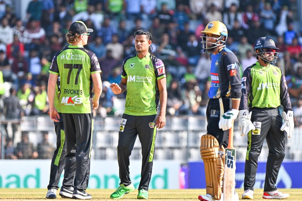 রংপুরের হ্যাটট্রিক হার