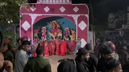 সনাতন ধর্মাবলম্বীদের দুই পক্ষের দ্বন্দ্বে হয়নি বিসর্জন, মন্দিরে ফেরানো হলো প্রতিমা 