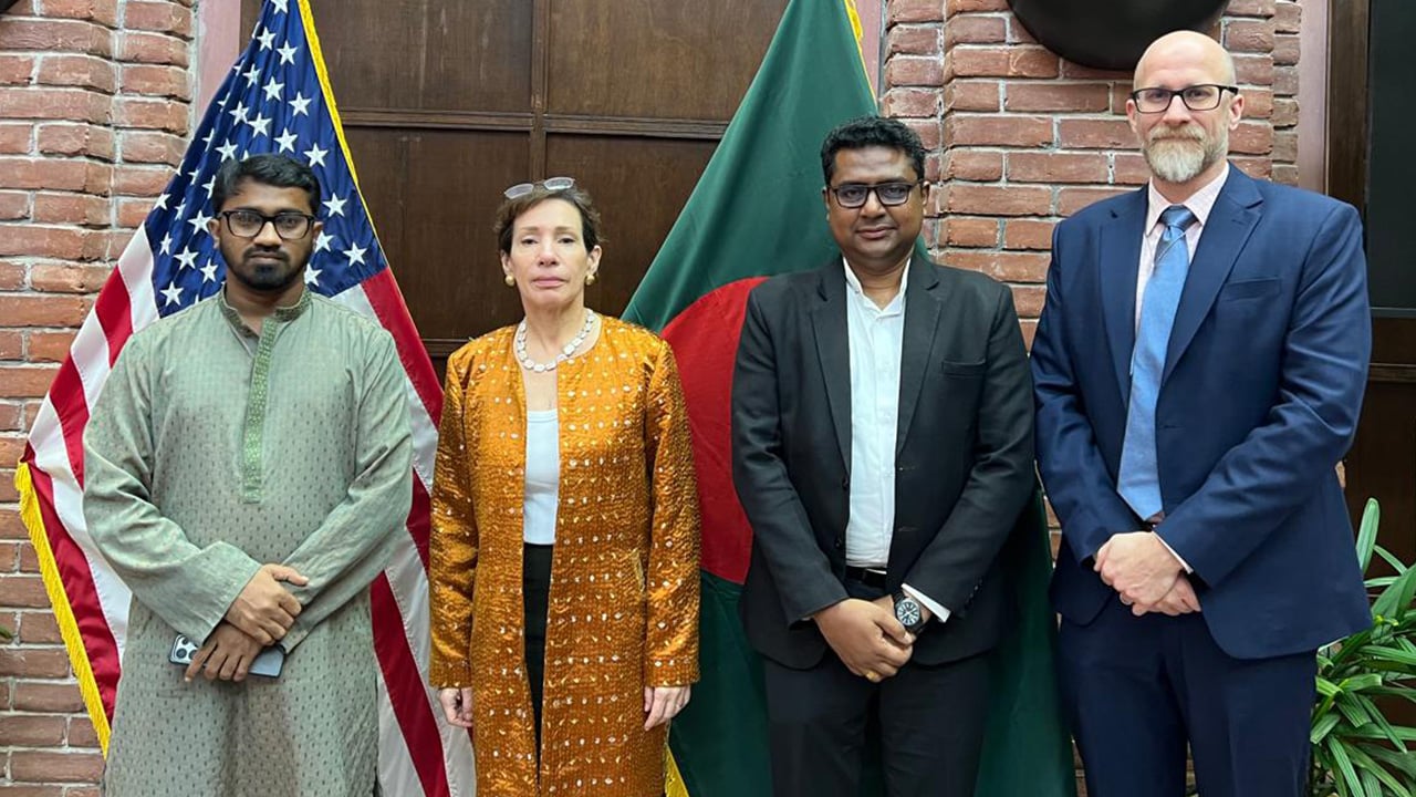 মার্কিন চার্জ দ্য অ্যাফেয়ার্স ও গণঅধিকার পরিষদের বৈঠক