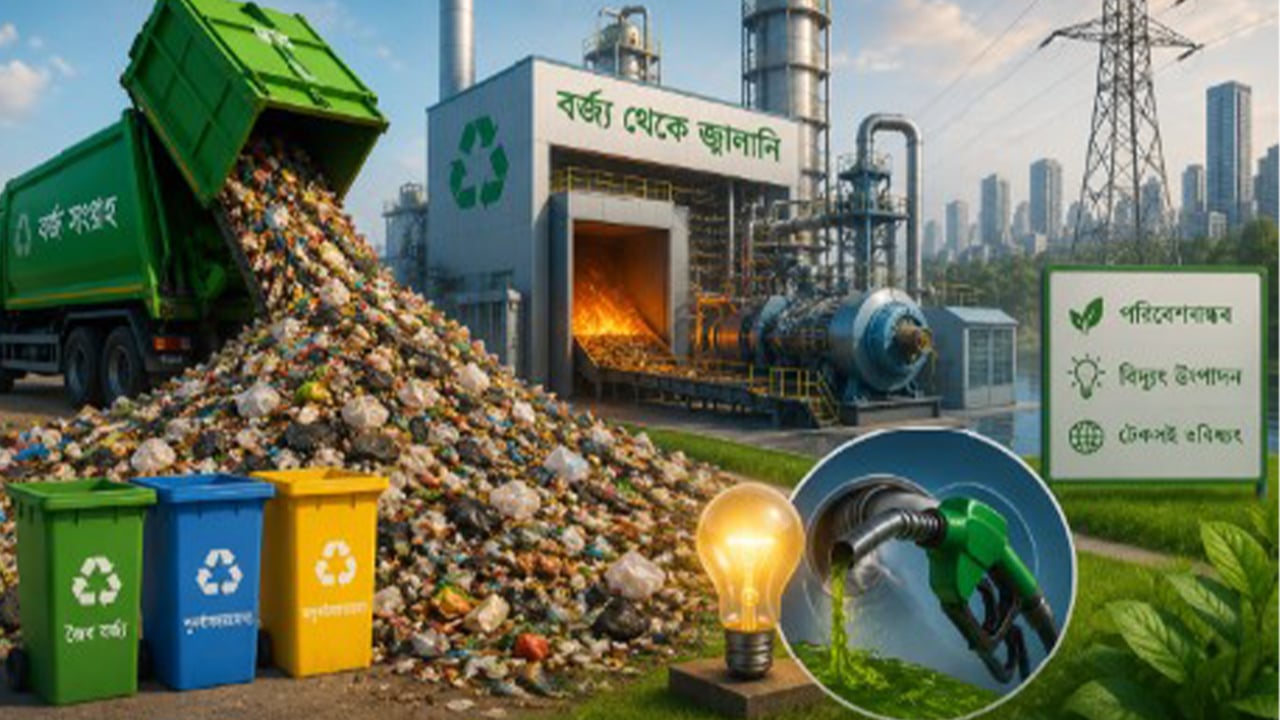 বর্জ্য থেকে জ্বালানি