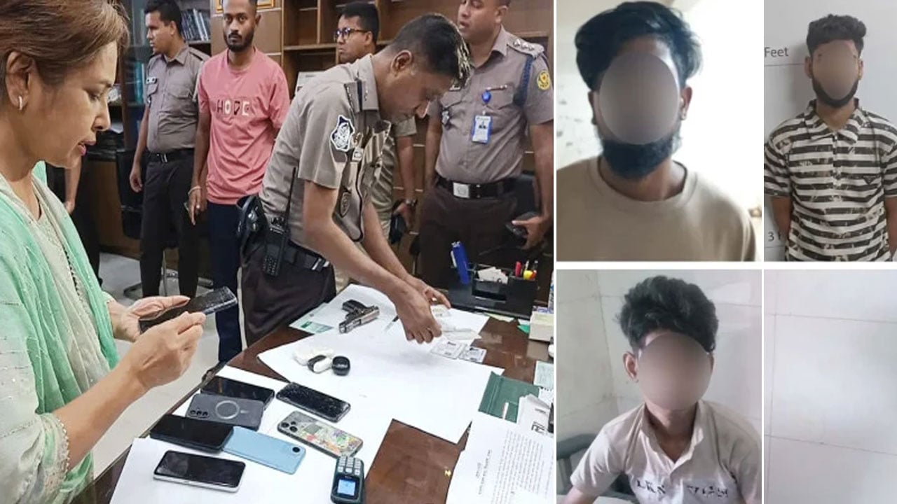 রাজধানীতে পুলিশের ওপর হামলাকারী সেই ছিনতাইকারীরা গ্রেপ্তার