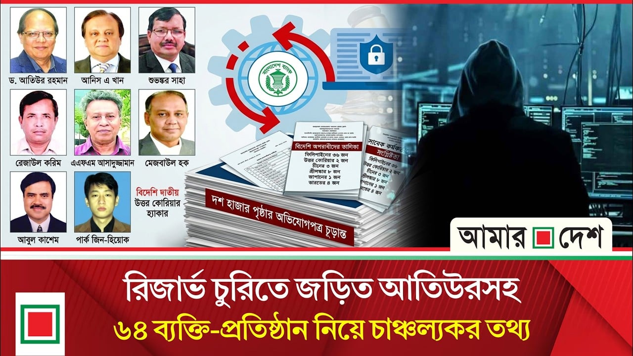 রিজার্ভ চুরির নেপথ্যে দেশি-বিদেশি চক্র