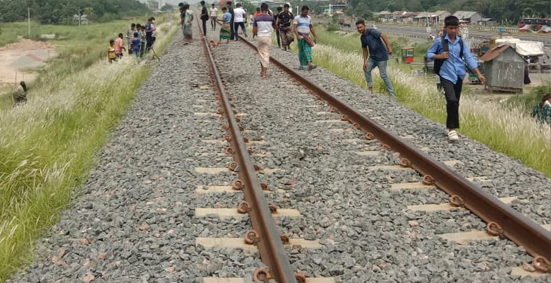 ট্রেনে কাটা পড়ে মানসিক ভারসাম্যহীন ব্যক্তি নিহত