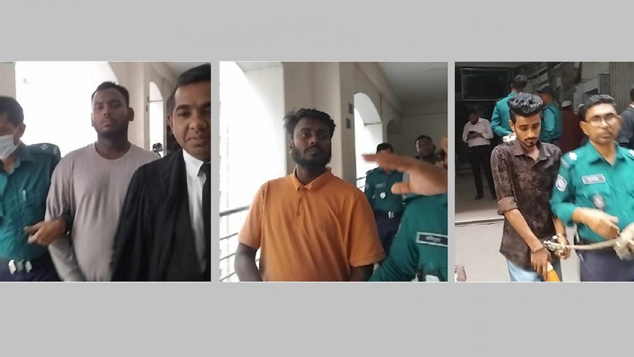 দম্পতিকে কোপানো কিশোর গ্যাংয়ের আরো তিন সদস্য রিমান্ডে