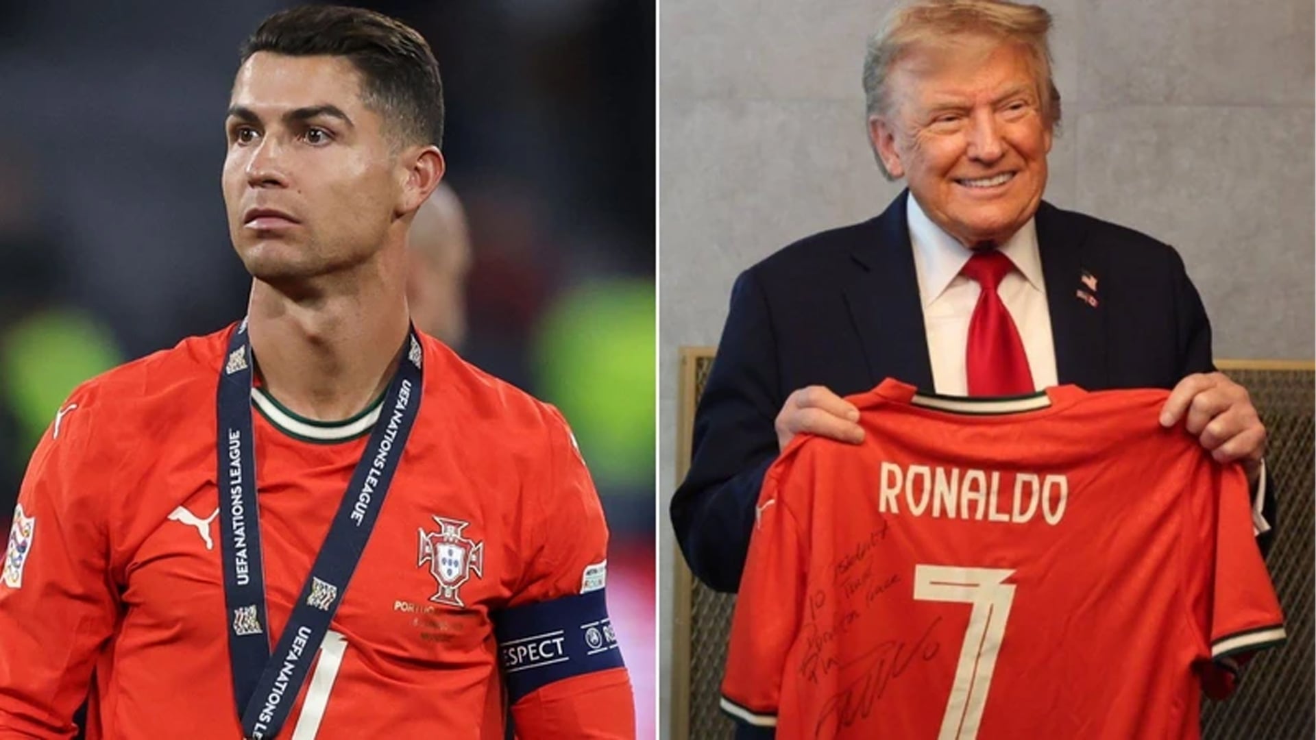 ট্রাম্পকে রোনালদোর শান্তির বার্তা