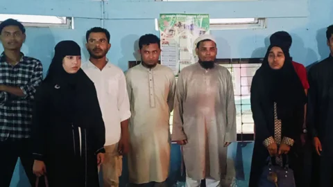 রাঙ্গামাটিতে ৯ রোহিঙ্গা আটক