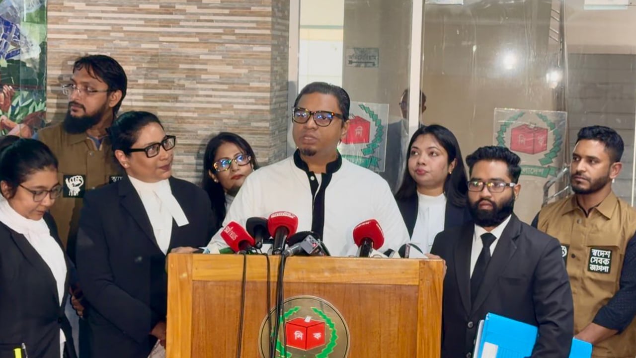 জাগপা মুখপাত্র রাশেদ প্রধানের প্রার্থিতা বৈধ ঘোষণা